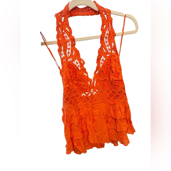 Free People NWT Adela Halter Large - Picture 8 of 13